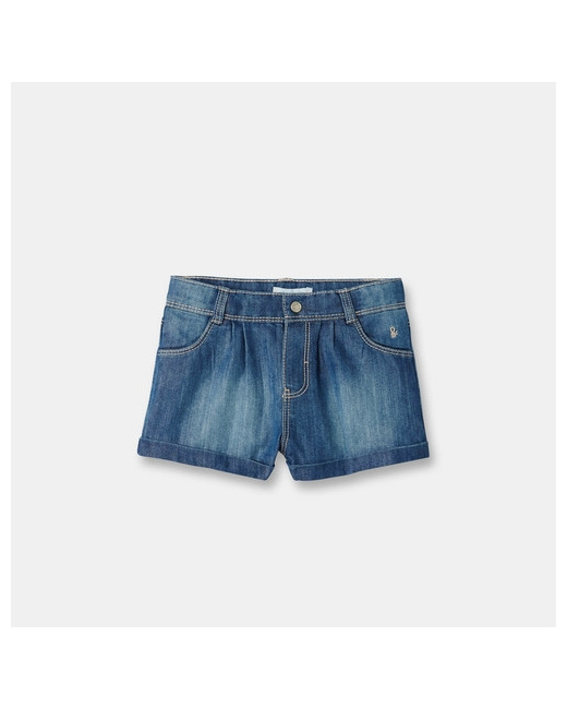 Short en jean bébé fille