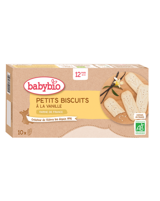 Biscuits adaptés à bébé - Mots d'enfants - 180g (environ 33 biscuits)