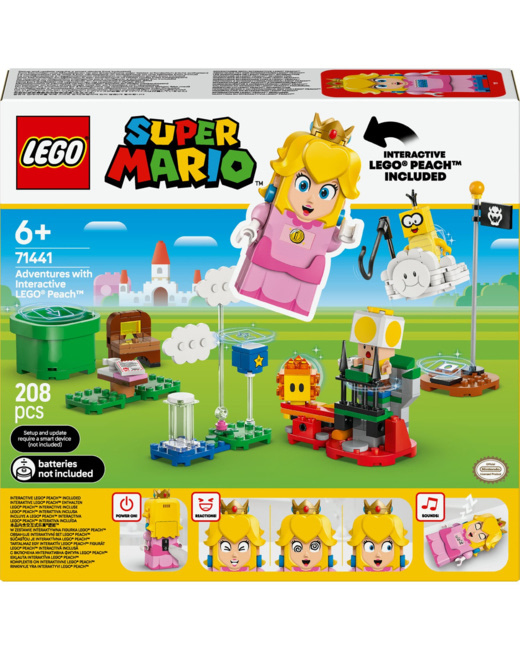 Les aventures de Lego Peach interactive Super Mario