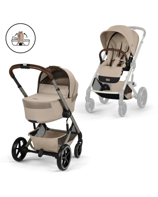 Poussette Duo Balios S Lux avec nacelle pliable