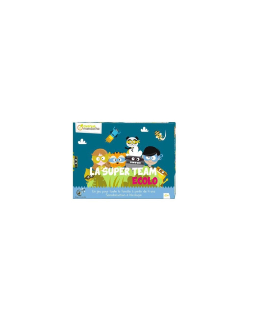Jeu éducatif La Super Team Ecolo
