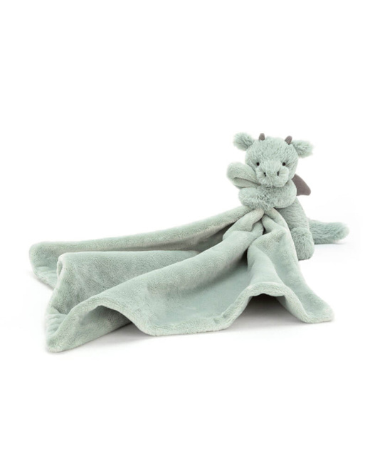 Peluche Bashful Dragon Soother avec doudou