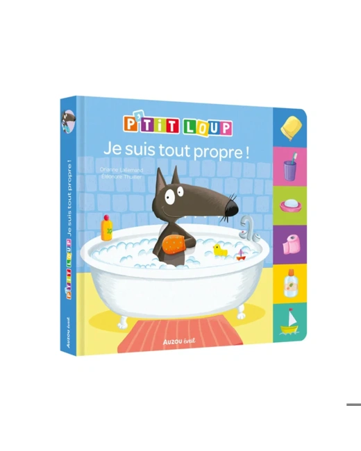 Livre P'tit loup je suis propre