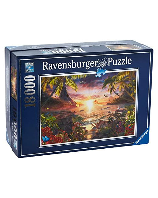 Puzzle - Paradis au soleil couchant - 18000 pièces