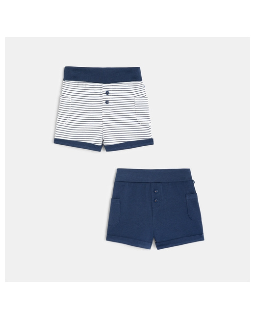Short en maille piquée (lot de 2)