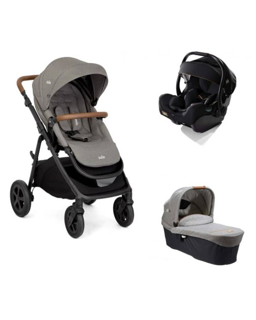 Poussette trio alore + siège auto i-jemini + nacelle ramble xl 