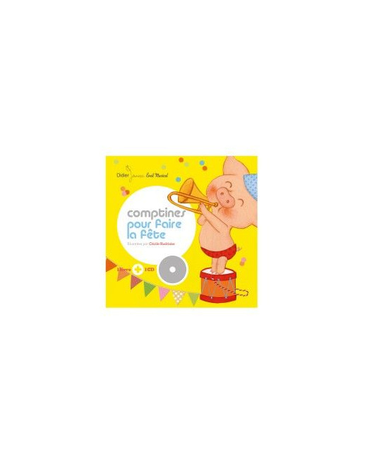 Livre-CD Comptines pour faire la fête