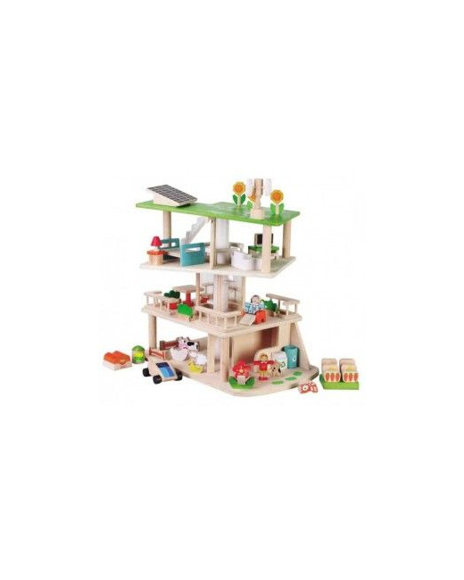 Maison écologique rotative