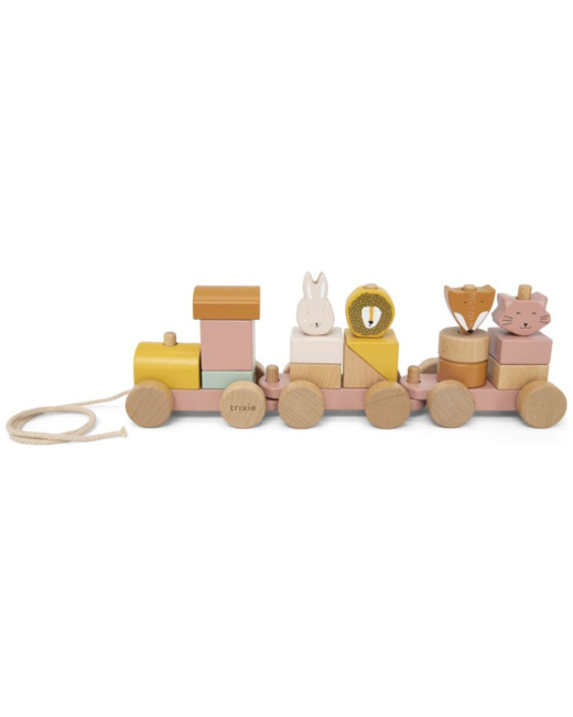 Train en bois Mrs. Cat