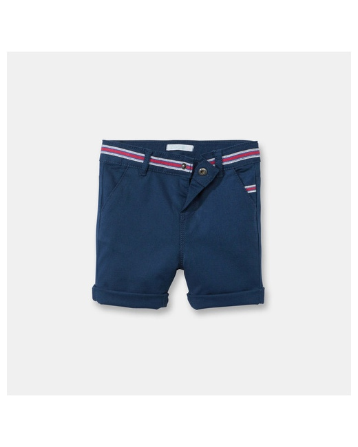 Short toile uni bébé garçon