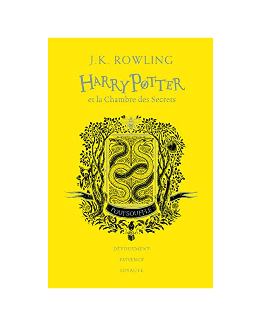 Livre Harry Potter Et La Chambre Des Secrets - Edition Poufsouffle