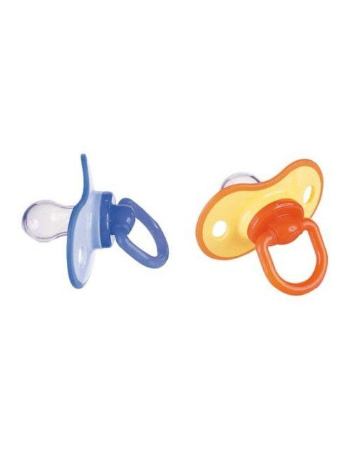 2 SUCETTES 4 MOIS + SILICONE