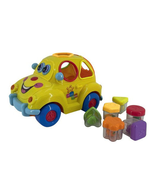 Super voiture avec jeu des fruits