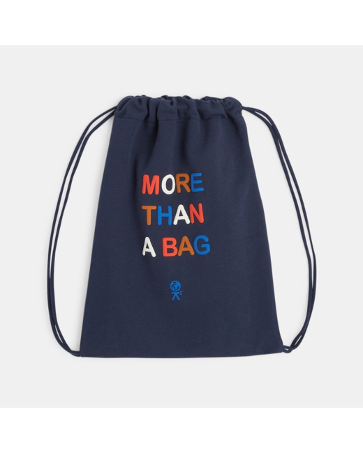 Sac solidaire 'More than a bag' bleu mixte