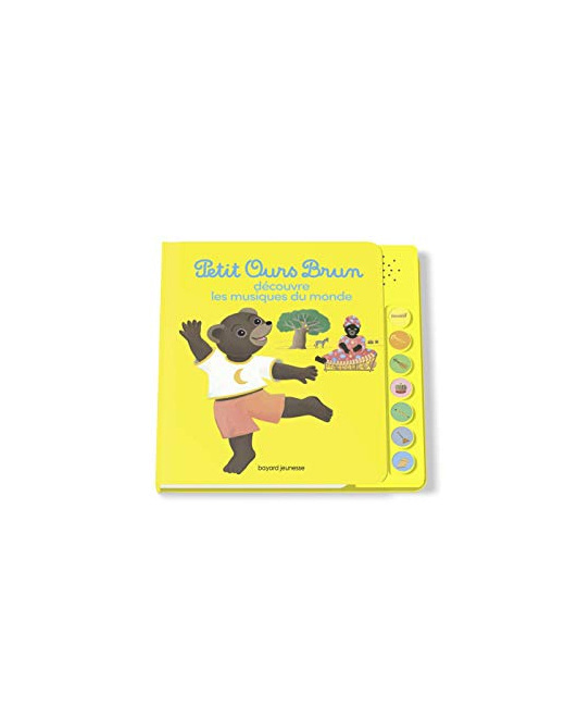 Petit Ours Brun écoute les musiques du monde - Livre sonore