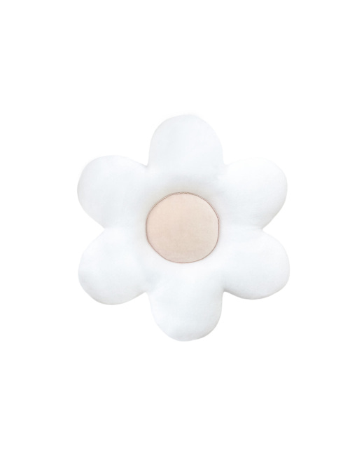 Coussin marguerite en velours