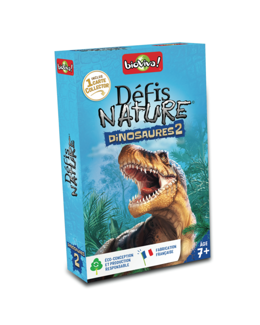 Jeu éducatif Défis Nature - Dinosaures 2 - version 2022
