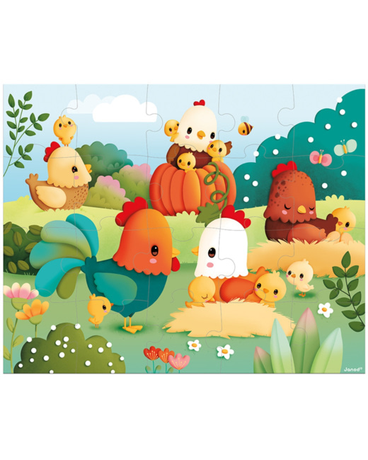 Puzzle Bienvenue à la basse-cour