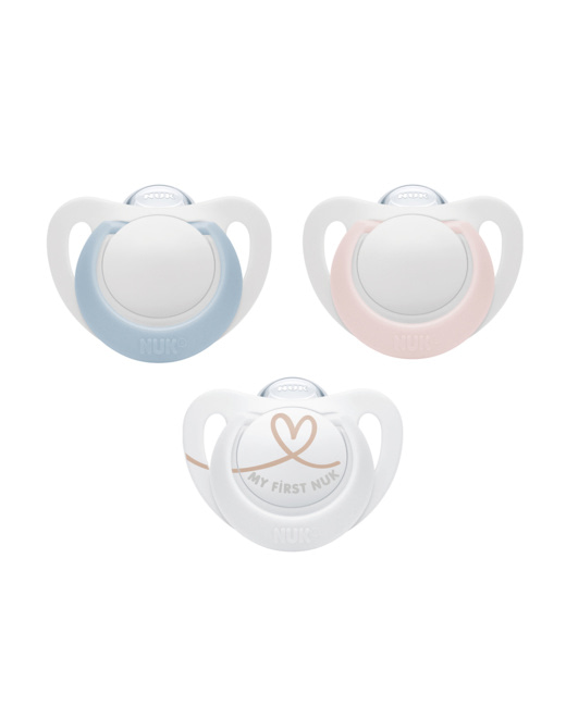 Lot de 2 sucettes silicone Starlight