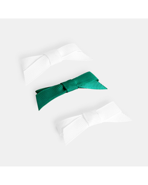 Barrettes chics vert fille