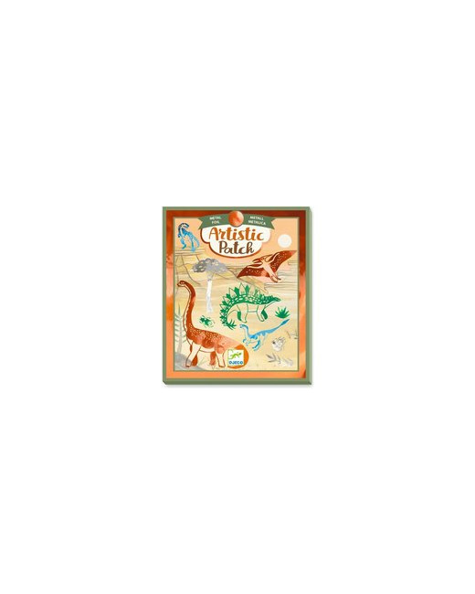 Dessin et coloriage enfant - Artistic Patch Dinosaurus