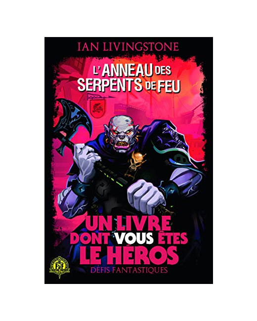Livre L'Anneau Des Serpents De Feu