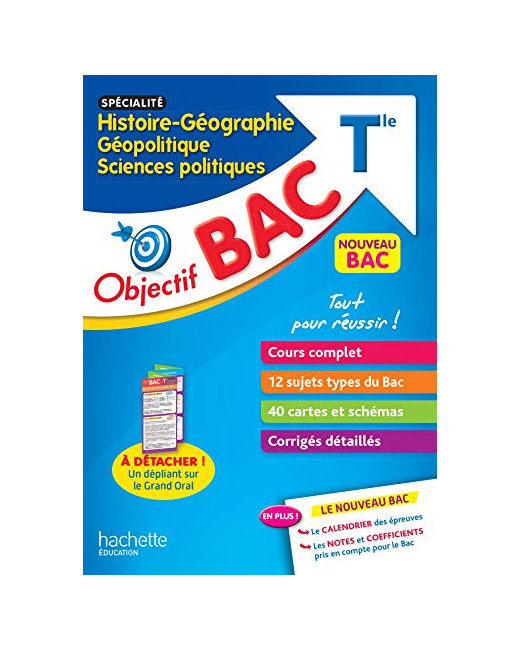 Objectif Bac - Spécialité Histoire-Géographie, Géopolitique, Sc. Politiques Term