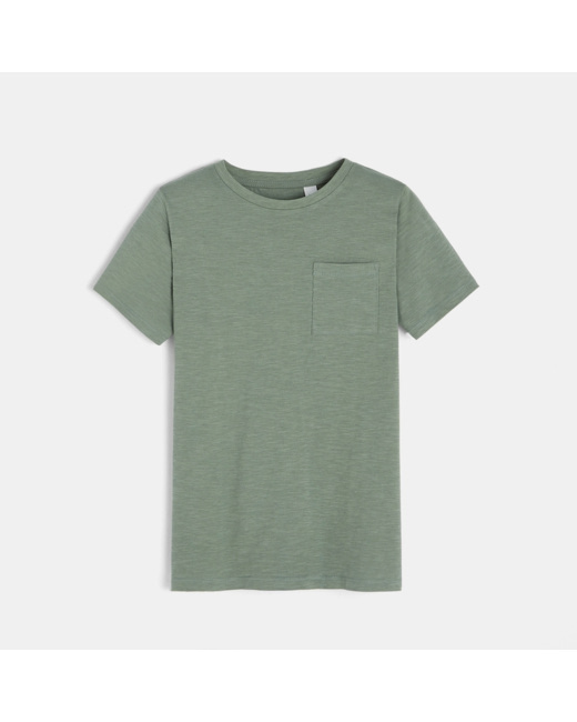 T-shirt basique vert garçon
