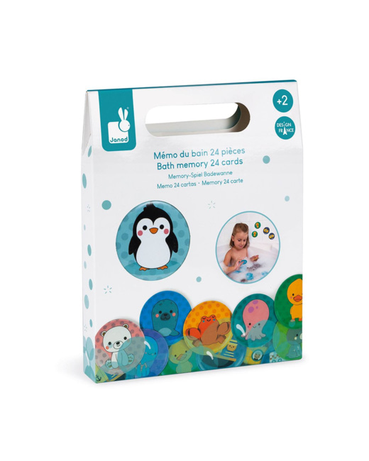 Jeu de mémo pour le bain