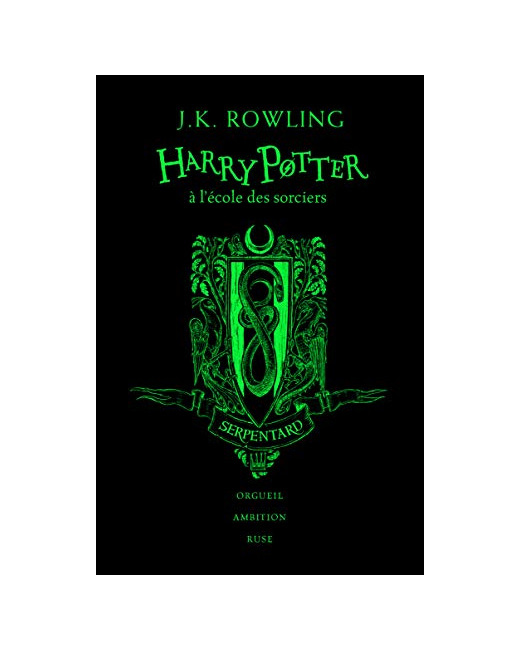 Livre Harry Potter A L'Ecole Des Sorciers - Edition 20 Ans Serpent