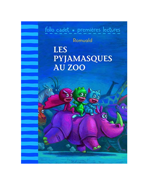 Livre Les Pyjamasques Au Zoo - Folio Cadet Premieres Lectures - Je Lis Tout Seul - De 6 À 8 Ans