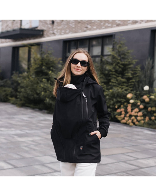 Veste 4 en 1 de portage et de grossesse Softshell