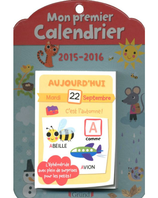 Mon premier calendrier