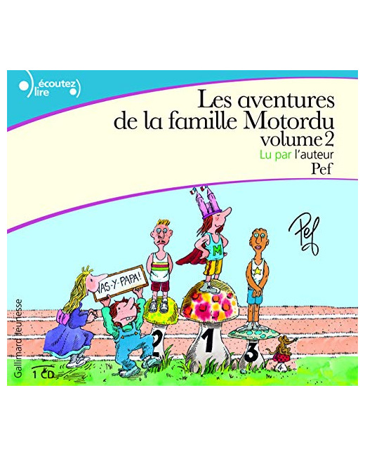 Livre Les Aventures De La Famille Motordu 1 Cd T2