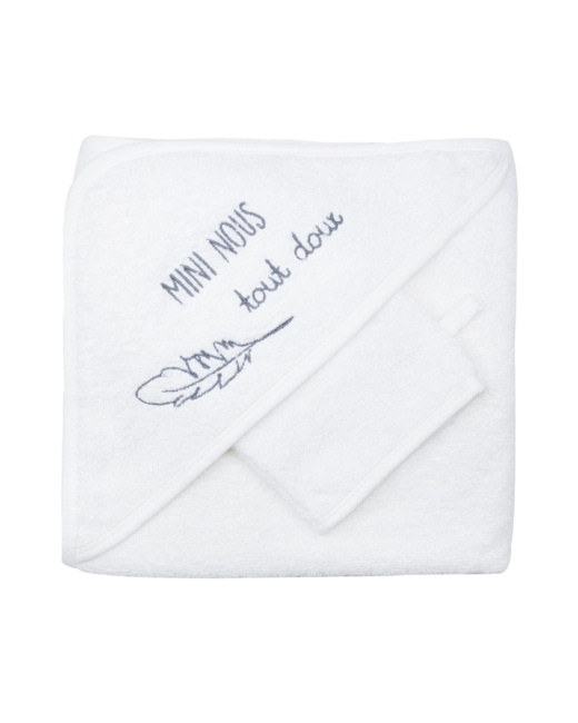 Sortie de bain bébé