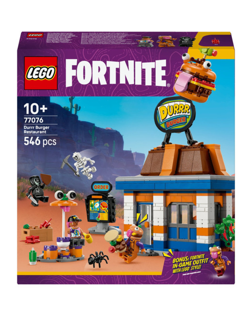 Le restaurant Durrr Burger Fortnite