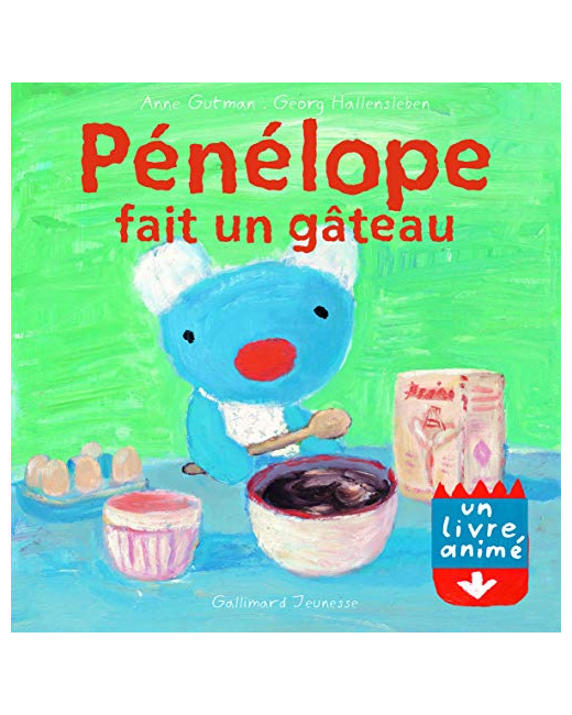 Livre Pénélope Fait Un Gâteau Un Livre Animé - De 2 À 3 Ans