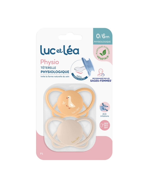 Sucettes Physiologiques Silicones sans anneaux