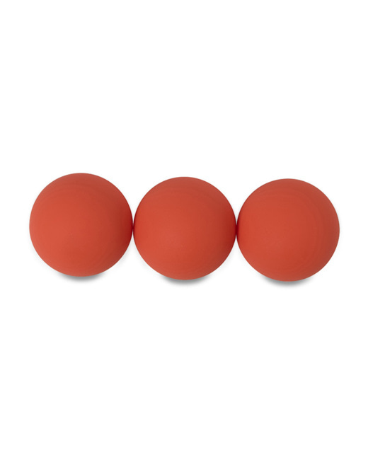 Set de 3 balles pour jeu de raquettes de plage