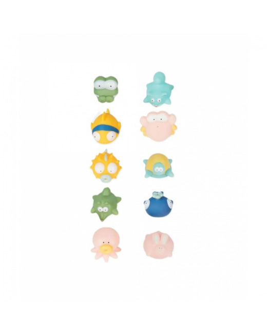 Lot de 10 jouets de bain Rigolos Splash