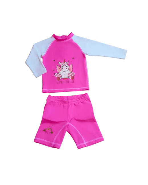 Ensemble enfant Anti-UV fille : Licorne