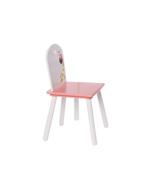 Mobilier Chaise motif fleurs 