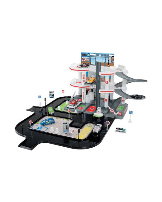Garage 3 niveaux et circuit
