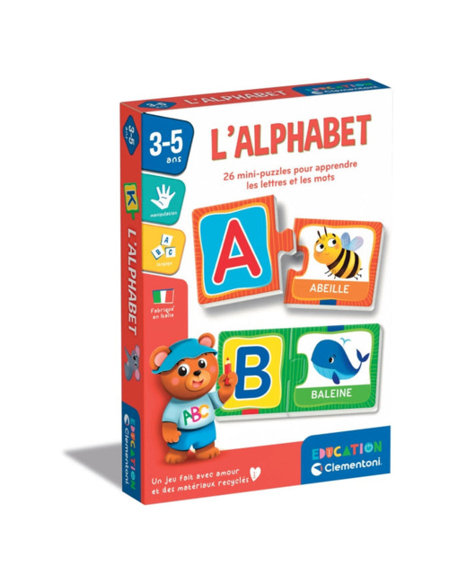 Jeu éducatif L'alphabet