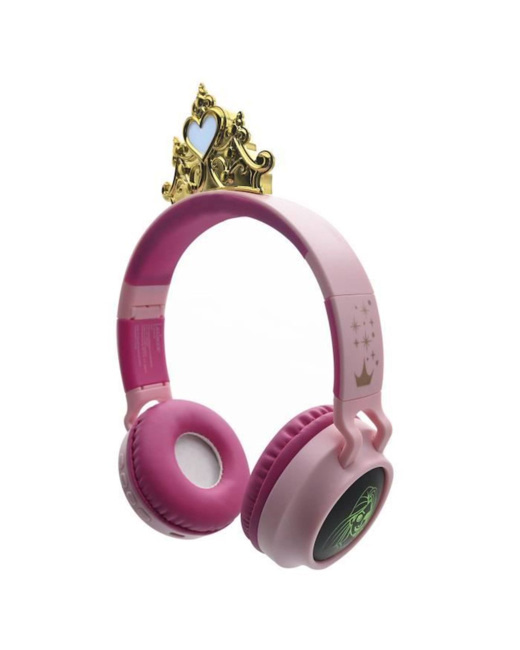 Casque bluetooth couronne lumineuse Disney Princesses