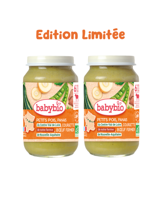 Petits pois Panais Courgette Boeuf fermier