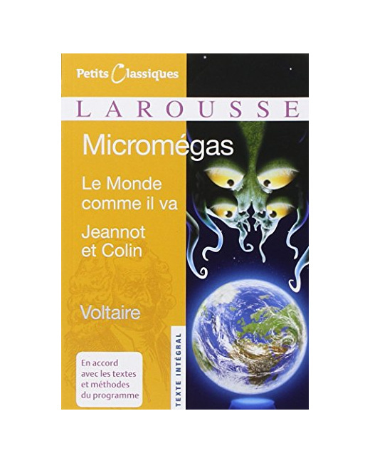 Micromégas Le Monde comme il va Jeannot et Colin