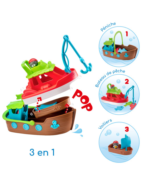 Les Bateaux gigognes des Klorofil