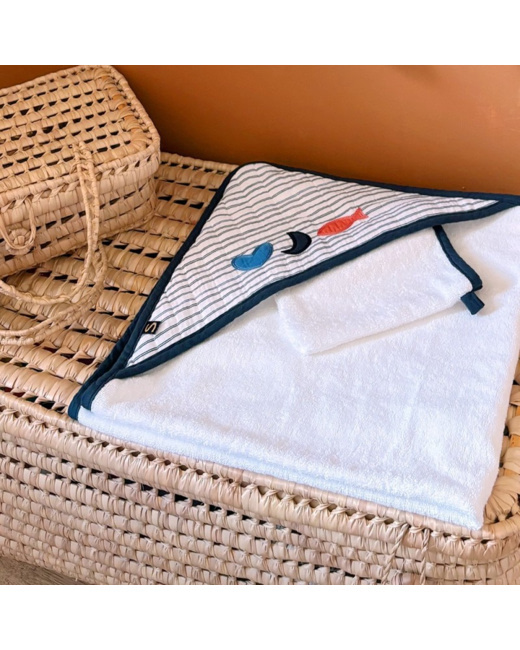 Cape de bain Baby Sailor