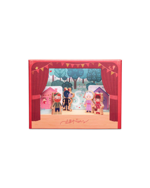 Théâtre aimanté Chaperon Rouge